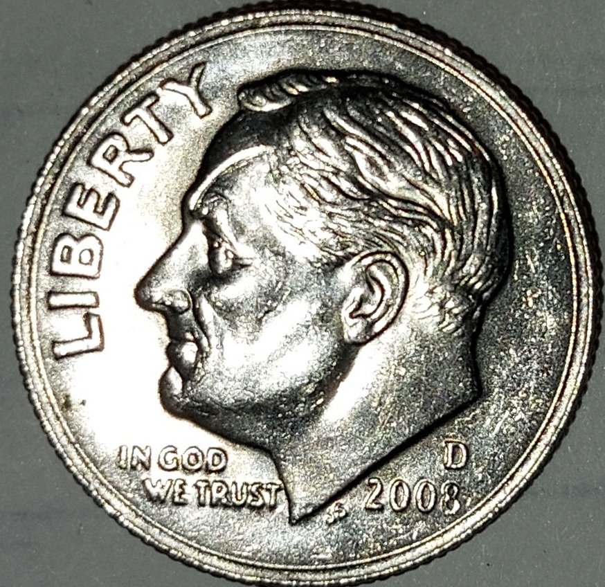 2008-D-Dime-Unusual-Markings